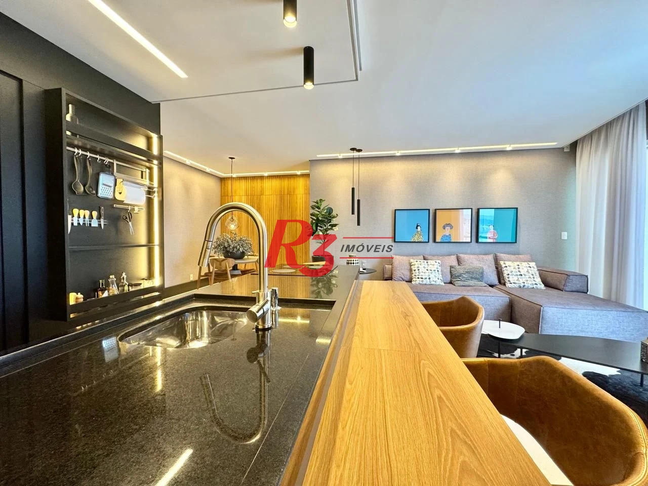 Apartamento à venda, 68 m² por R$ 1.250.000,00 - Aparecida - Santos/SP