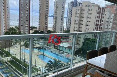 Apartamento com 4 dormitórios à venda, 134 m² por R$ 1.800.000,00 - José Menino - Santos/SP