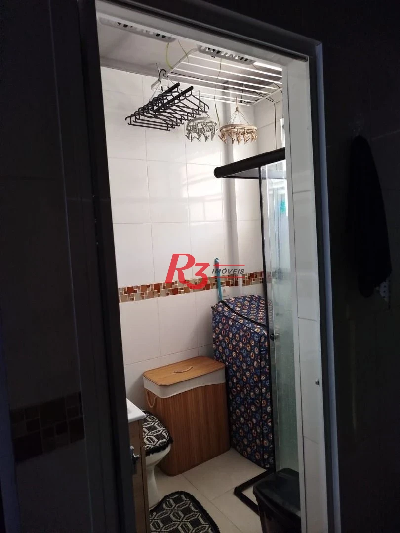 Kitnet com 1 dormitório à venda, 29 m² por R$ 400.000,00 - Aparecida - Santos/SP