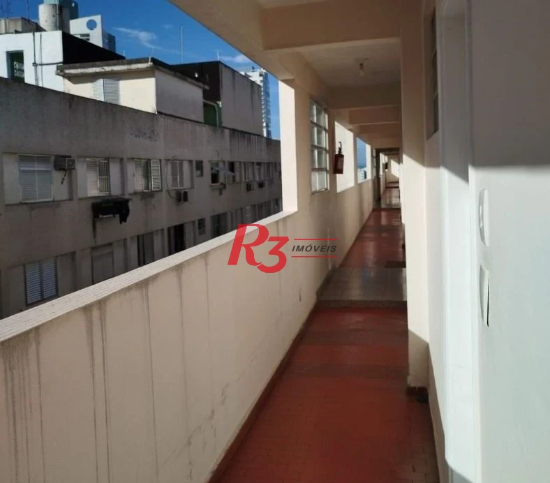 Kitnet com 1 dormitório à venda, 29 m² por R$ 400.000,00 - Aparecida - Santos/SP
