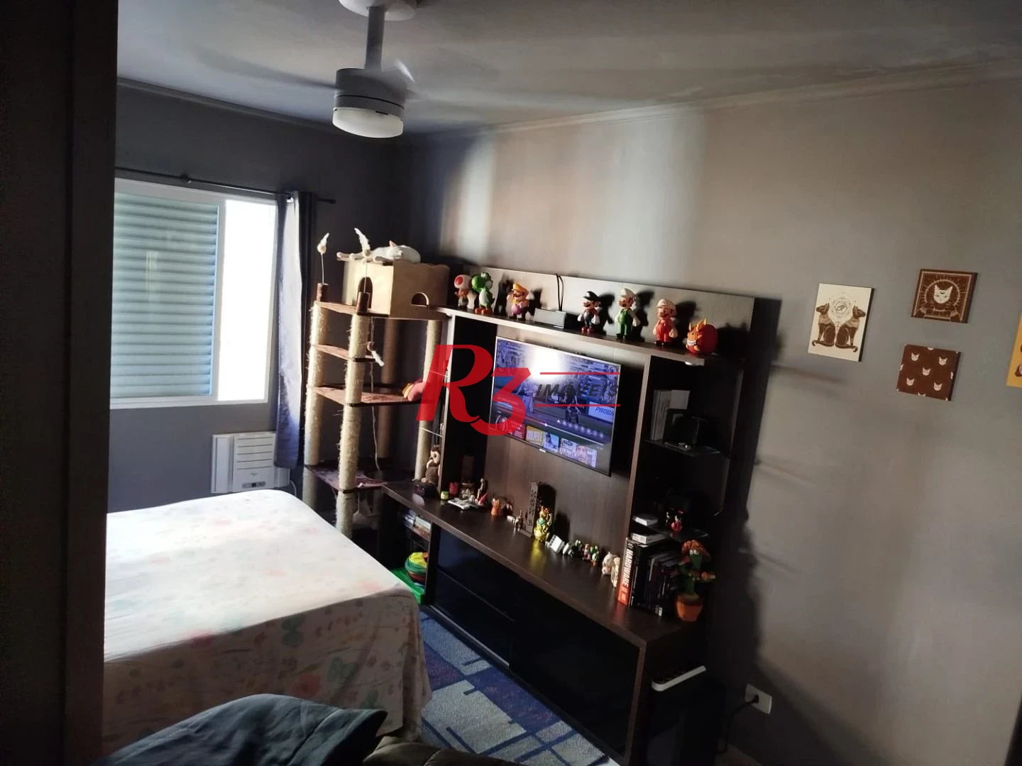 Kitnet com 1 dormitório à venda, 29 m² por R$ 400.000,00 - Aparecida - Santos/SP