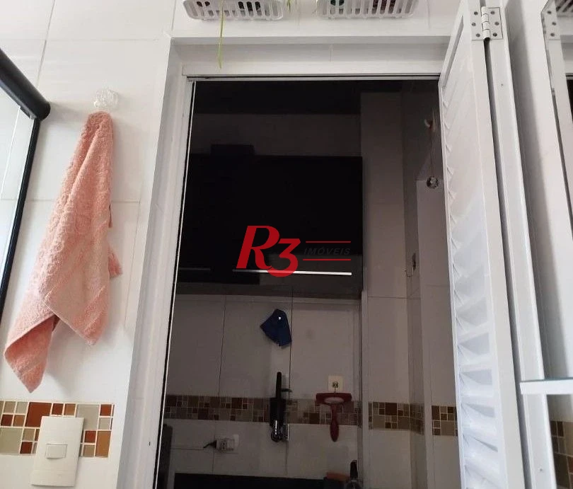 Kitnet com 1 dormitório à venda, 29 m² por R$ 400.000,00 - Aparecida - Santos/SP