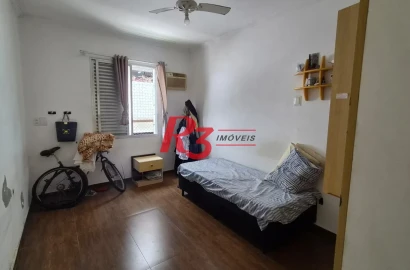 Apartamento com 2 dormitórios à venda, 96 m² por R$ 450.000,00 - Encruzilhada - Santos/SP