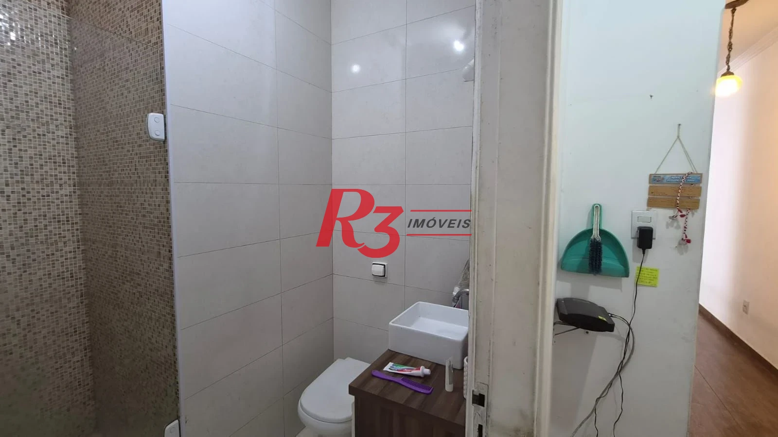 Apartamento com 2 dormitórios à venda, 96 m² por R$ 450.000,00 - Encruzilhada - Santos/SP