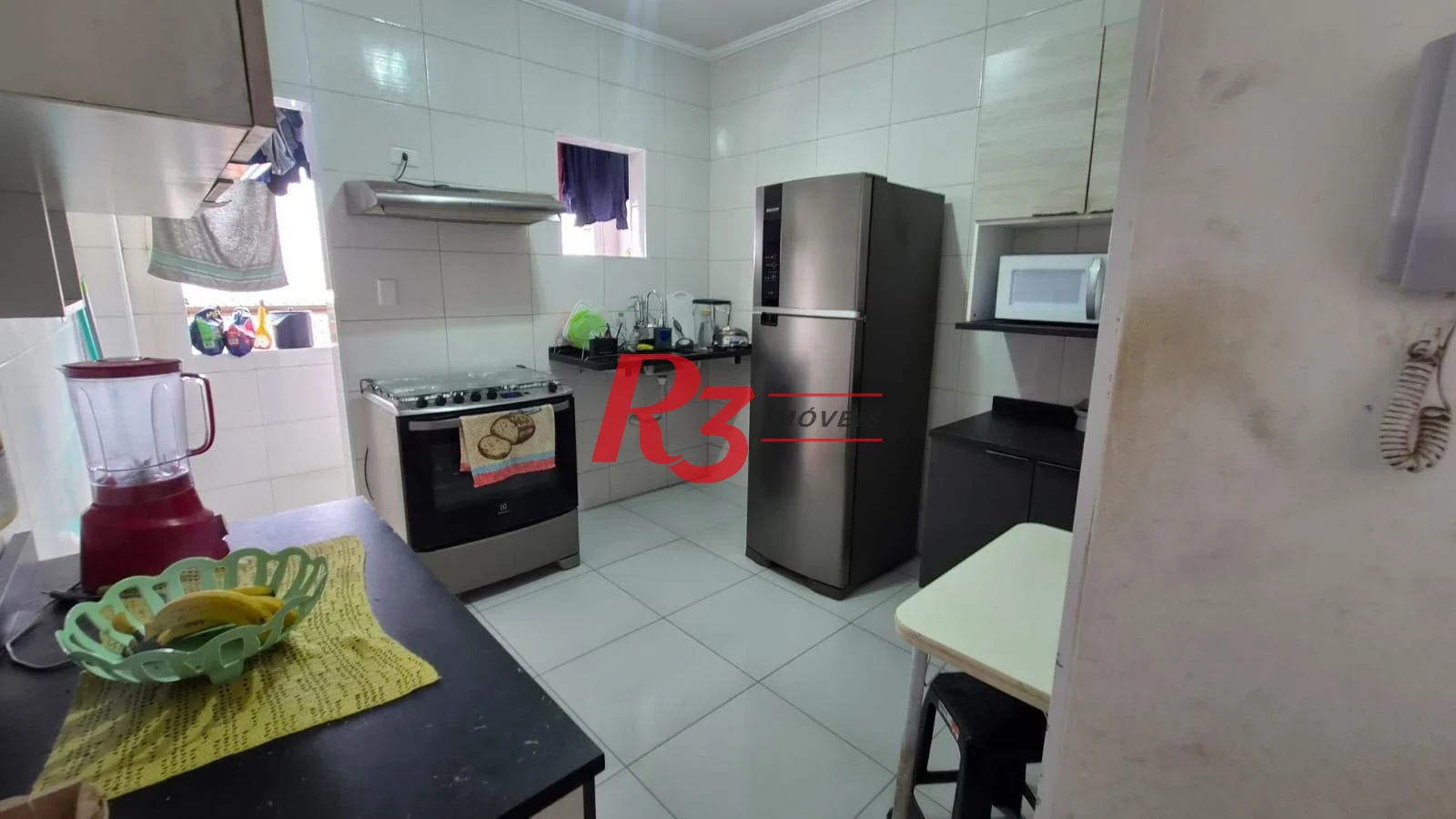 Apartamento com 2 dormitórios à venda, 96 m² por R$ 450.000,00 - Encruzilhada - Santos/SP