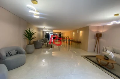 Apartamento com 3 dormitórios à venda, 146 m² por R$ 650.000,00 - José Menino - Santos/SP