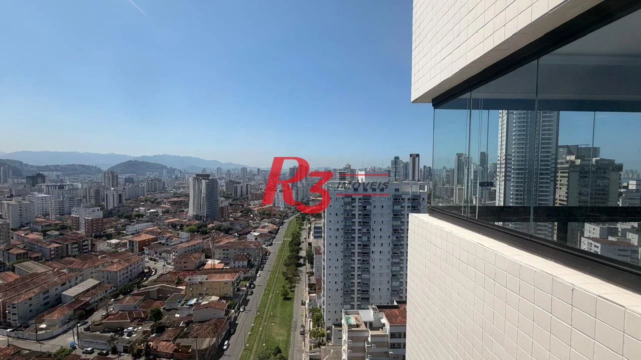 Apartamento com 2 dormitórios à venda, 70 m² por R$ 1.130.000,00 - José Menino - Santos/SP