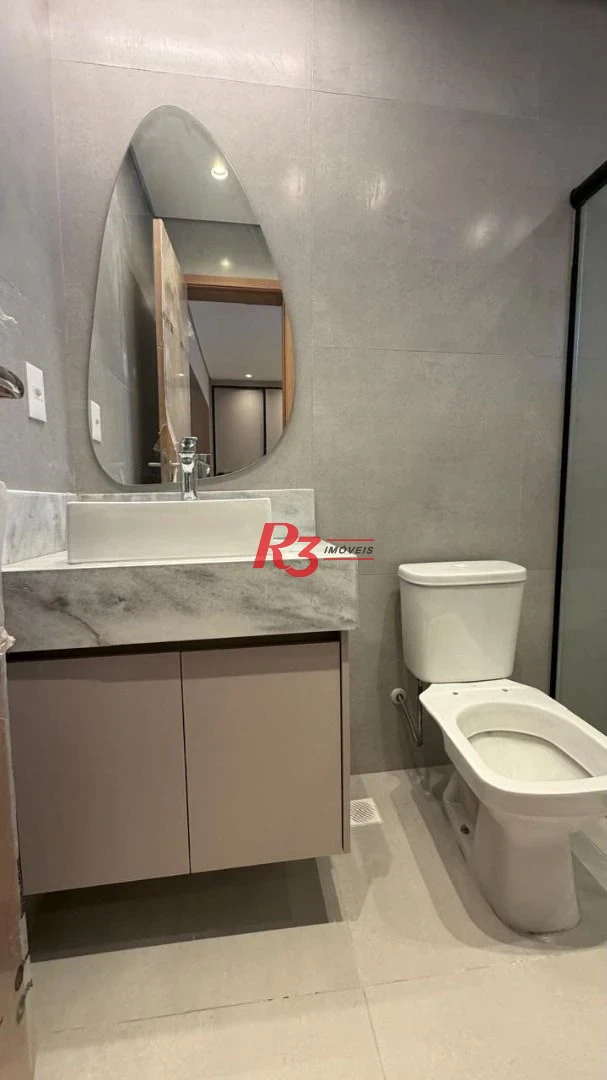 Apartamento com 2 dormitórios à venda, 70 m² por R$ 1.130.000,00 - José Menino - Santos/SP