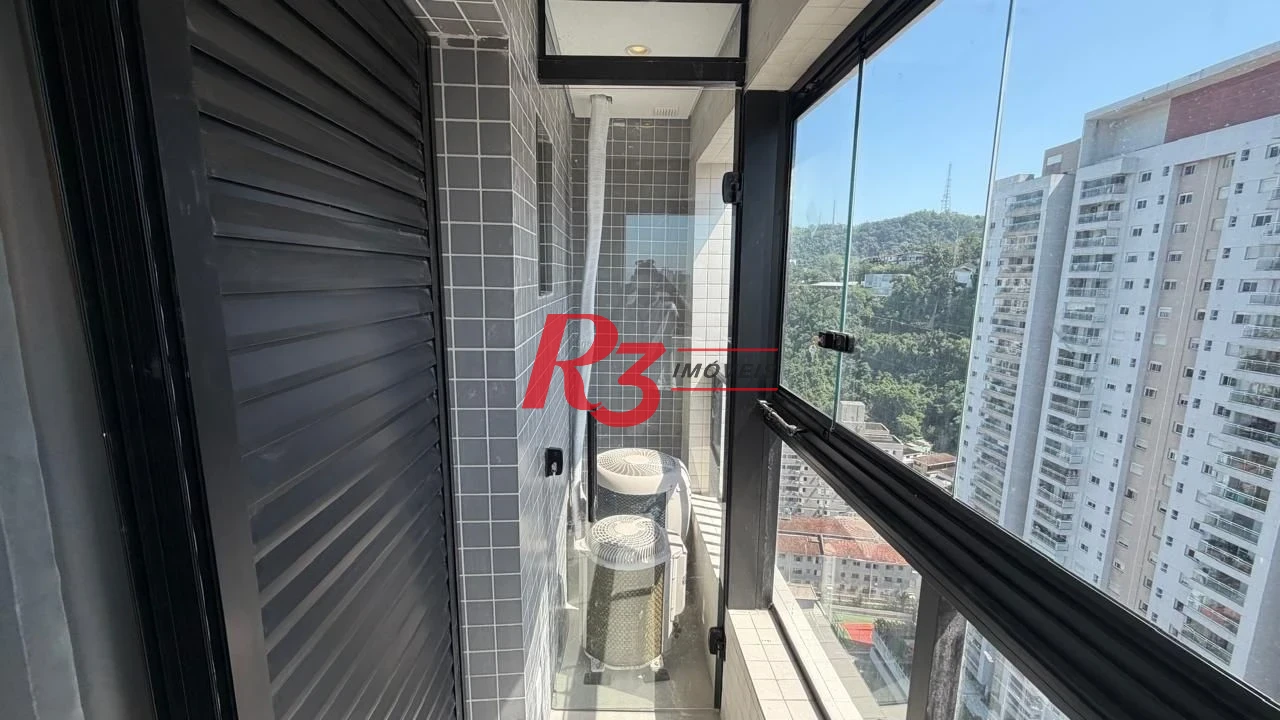 Apartamento com 2 dormitórios à venda, 70 m² por R$ 1.130.000,00 - José Menino - Santos/SP