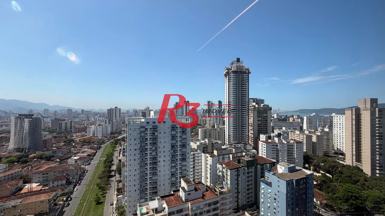 Apartamento com 2 dormitórios à venda, 70 m² por R$ 1.130.000,00 - José Menino - Santos/SP