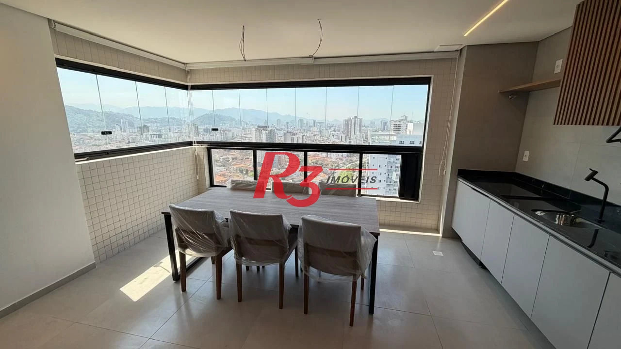 Apartamento com 2 dormitórios à venda, 70 m² por R$ 1.130.000,00 - José Menino - Santos/SP