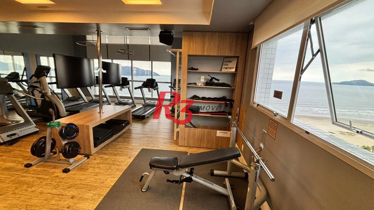 Flat com 1 dormitório à venda, 24 m² por R$ 456.120,00 - Gonzaga - Santos/SP