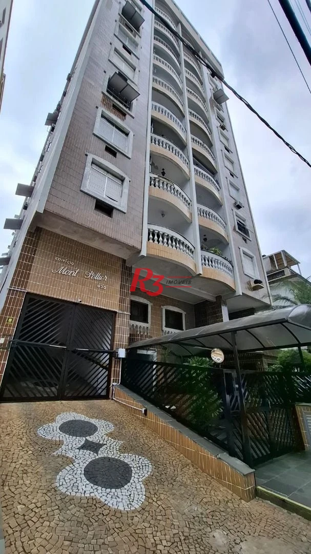 Apartamento com 3 dormitórios à venda, 140 m² por R$ 900.000,00 - Marapé - Santos/SP