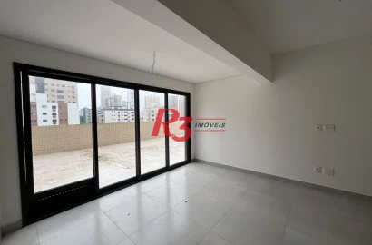 Apartamento Garden com 2 dormitórios à venda, 65 m² por R$ 1.100.000,00 - Ponta da Praia - Santos/SP