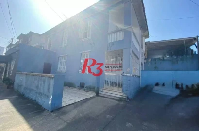Casa para alugar, 130 m² por R$ 5.000,00/mês - Embaré - Santos/SP