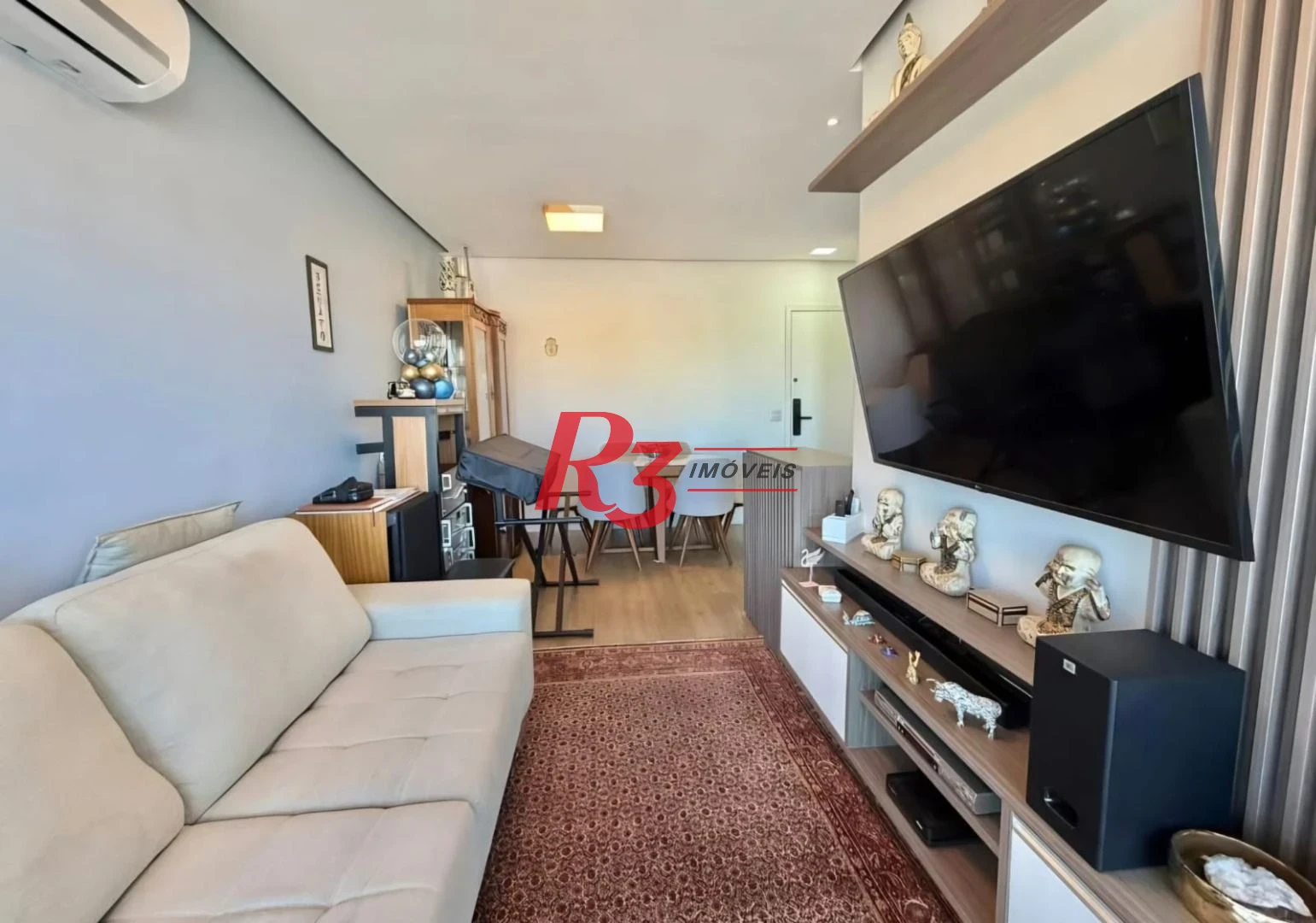 Apartamento com 1 dormitório à venda, 50 m² por R$ 450.000,00 - Vila Matias - Santos/SP