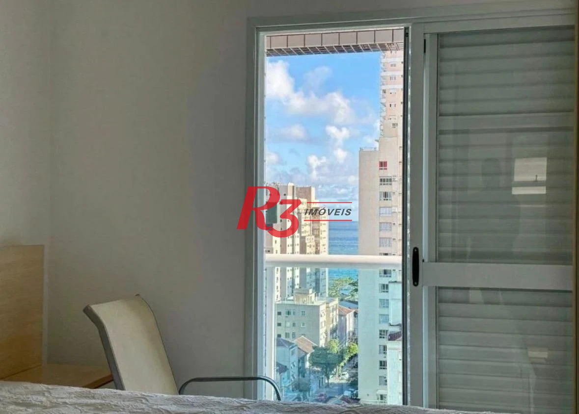 Apartamento com 3 dormitórios à venda, 120 m² por R$ 1.600.000,00 - Embaré - Santos/SP