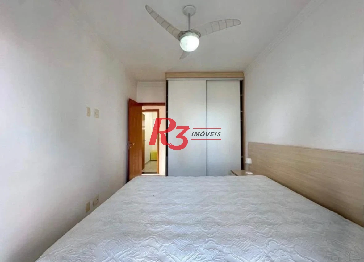 Apartamento com 3 dormitórios à venda, 120 m² por R$ 1.600.000,00 - Embaré - Santos/SP