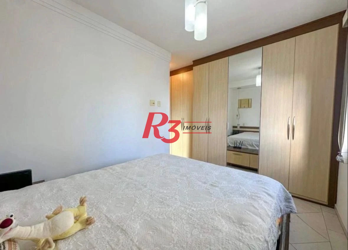 Apartamento com 3 dormitórios à venda, 120 m² por R$ 1.600.000,00 - Embaré - Santos/SP