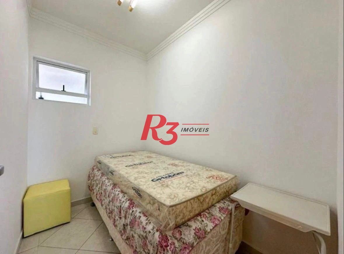 Apartamento com 3 dormitórios à venda, 120 m² por R$ 1.600.000,00 - Embaré - Santos/SP