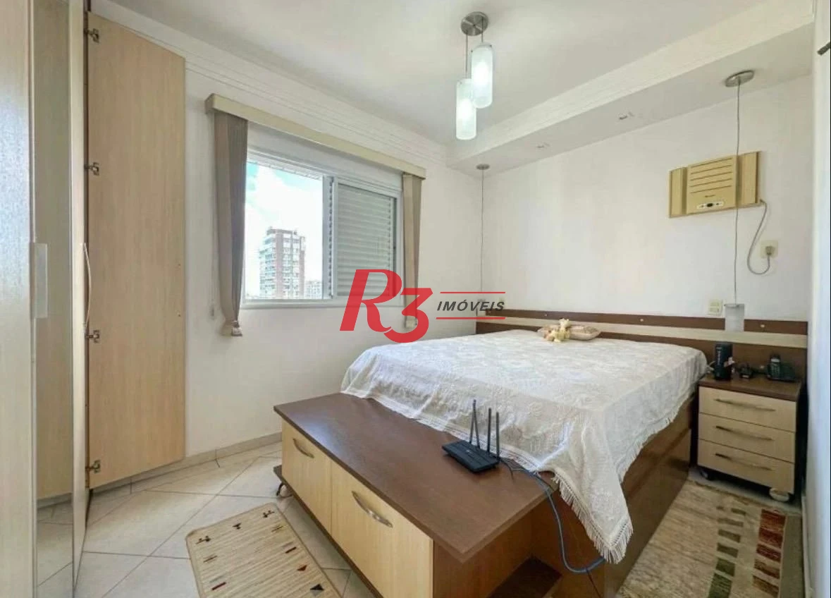 Apartamento com 3 dormitórios à venda, 120 m² por R$ 1.600.000,00 - Embaré - Santos/SP