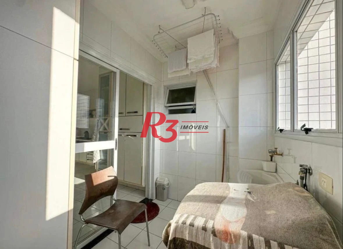 Apartamento com 3 dormitórios à venda, 120 m² por R$ 1.600.000,00 - Embaré - Santos/SP
