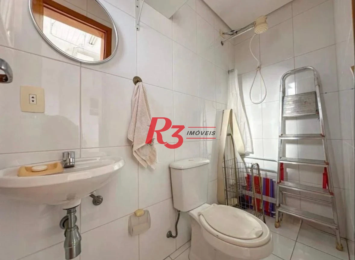 Apartamento com 3 dormitórios à venda, 120 m² por R$ 1.600.000,00 - Embaré - Santos/SP