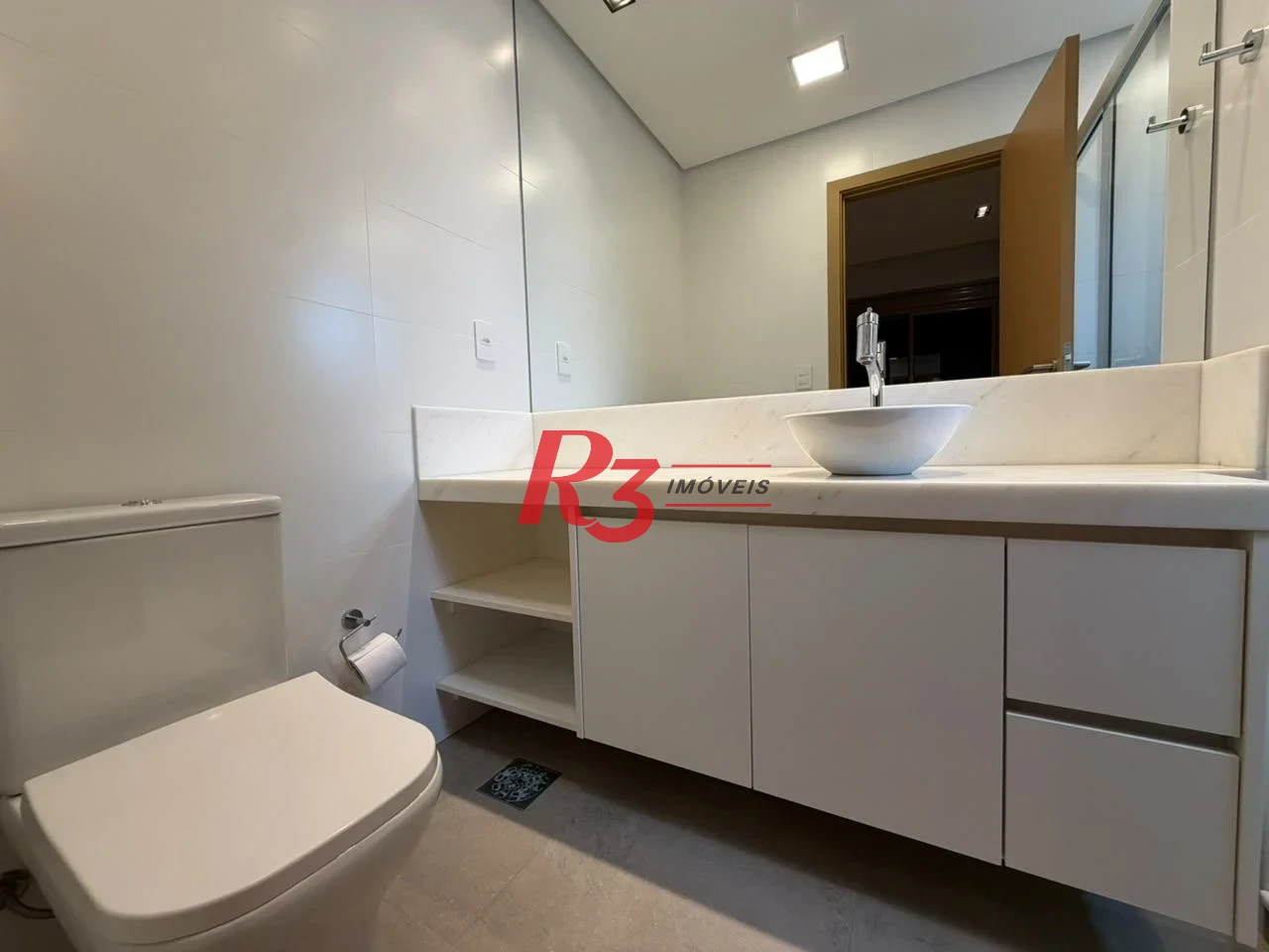 Apartamento com 1 dormitório à venda, 63 m² por R$ 840.000,00 - Aparecida - Santos/SP