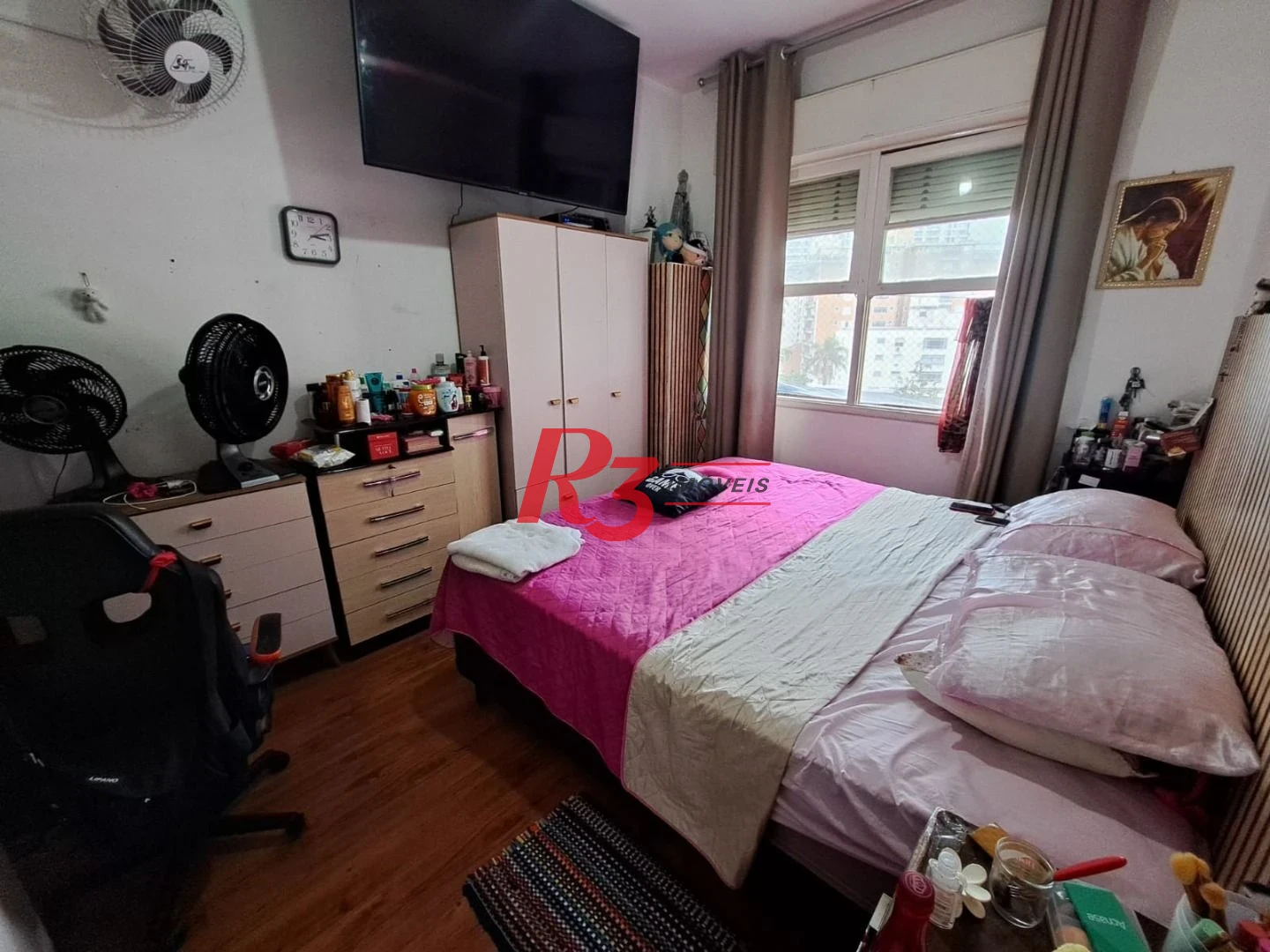 Apartamento com 2 dormitórios à venda, 95 m² por R$ 580.000,00 - Gonzaga - Santos/SP