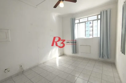 Apartamento com 1 dormitório à venda, 27 m² por R$ 300.000,00 - José Menino - Santos/SP