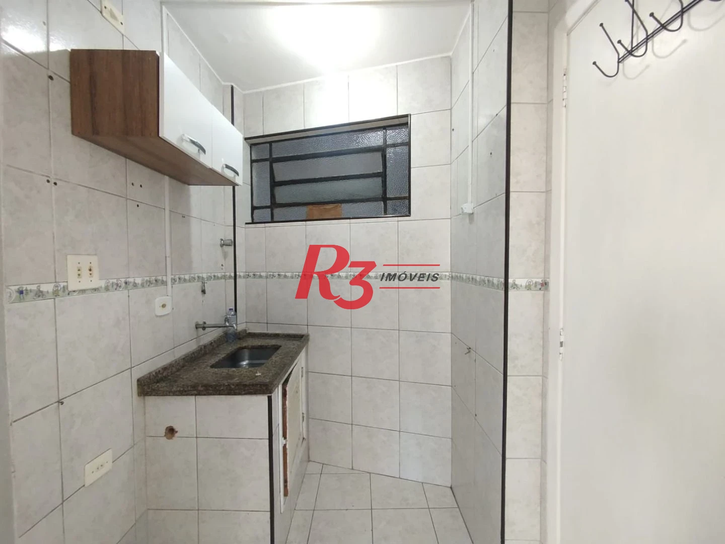 Apartamento com 1 dormitório à venda, 27 m² por R$ 300.000,00 - José Menino - Santos/SP