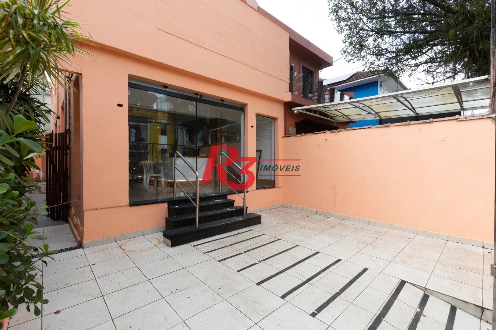 Sobrado para alugar, 173 m² por R$ 8.989,22/mês - Boqueirão - Santos/SP
