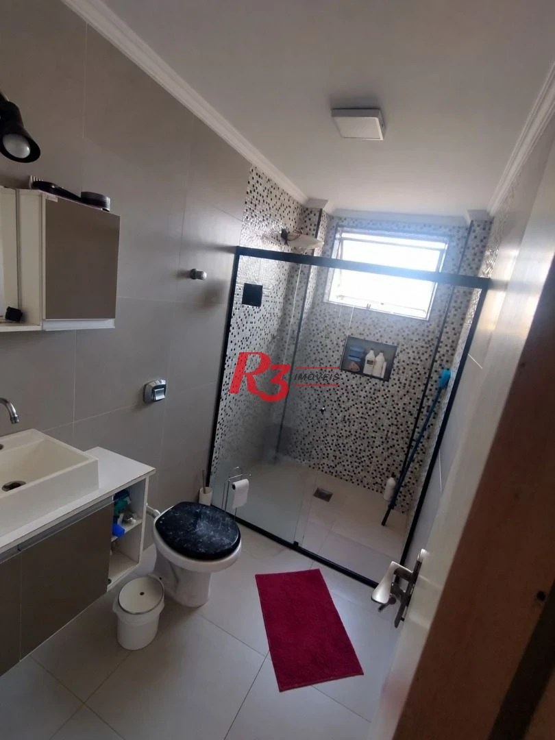 Apartamento com 2 dormitórios à venda, 77 m² por R$ 530.000,00 - Embaré - Santos/SP