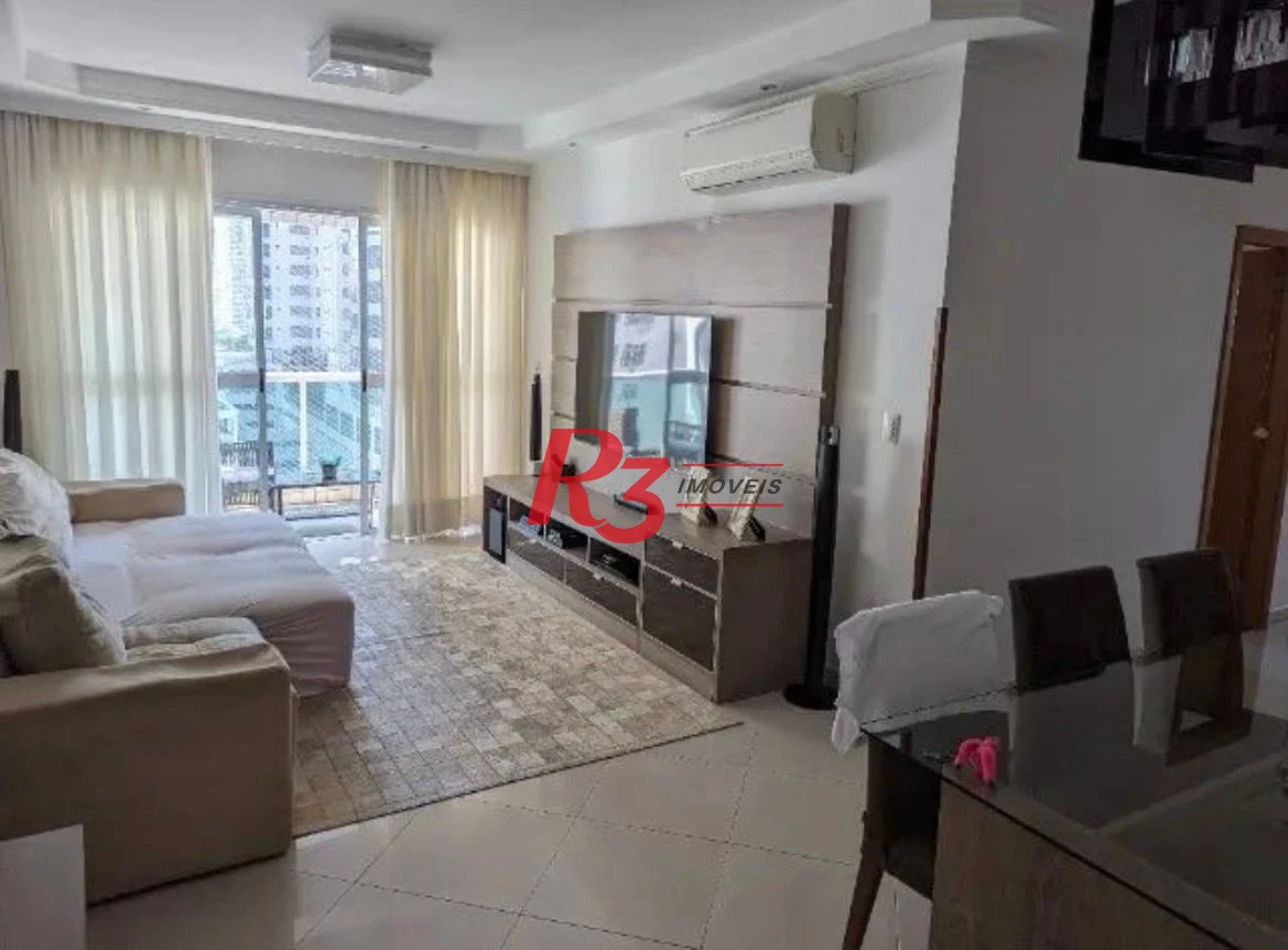 Apartamento à venda, 118 m² por R$ 2.345.000,00 - Aparecida - Santos/SP