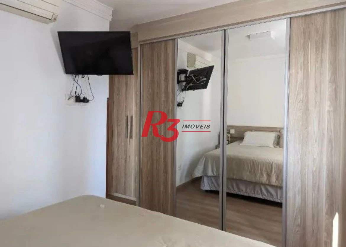 Apartamento à venda, 118 m² por R$ 2.345.000,00 - Aparecida - Santos/SP