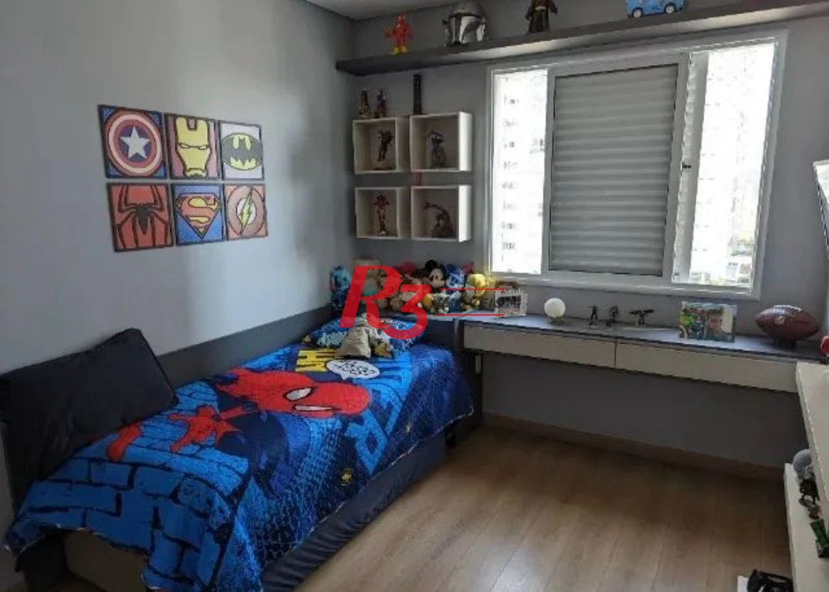 Apartamento à venda, 118 m² por R$ 2.345.000,00 - Aparecida - Santos/SP