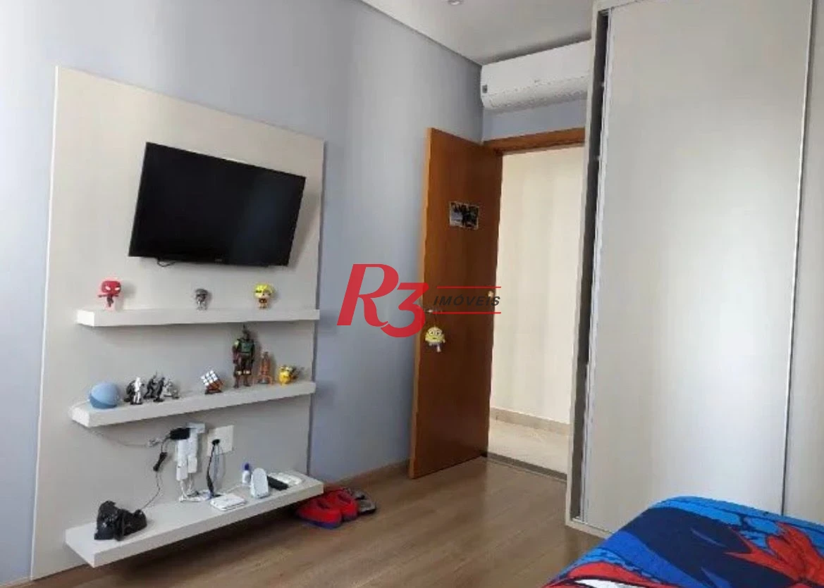 Apartamento à venda, 118 m² por R$ 2.345.000,00 - Aparecida - Santos/SP