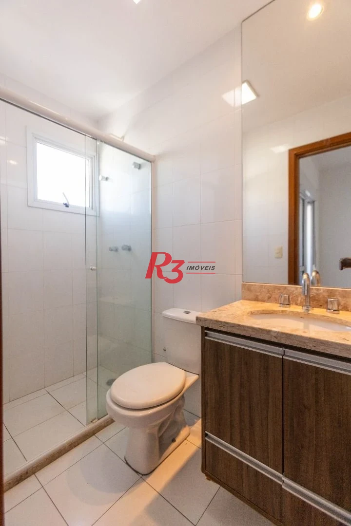 Apartamento Duplex com 3 dormitórios à venda, 100 m² por R$ 1.350.000,00 - Pompéia - Santos/SP