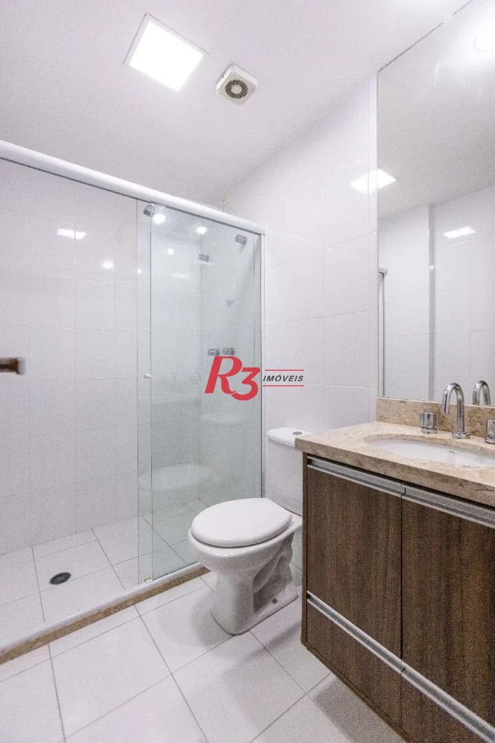 Apartamento Duplex com 3 dormitórios à venda, 100 m² por R$ 1.350.000,00 - Pompéia - Santos/SP