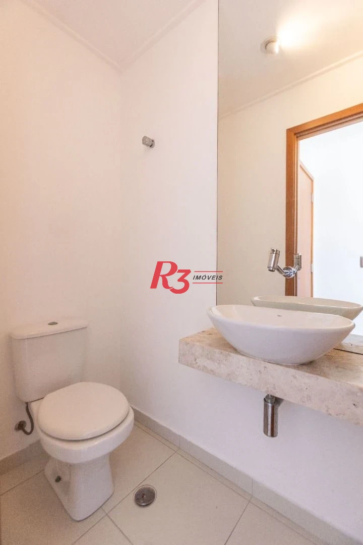 Apartamento Duplex com 3 dormitórios à venda, 100 m² por R$ 1.350.000,00 - Pompéia - Santos/SP