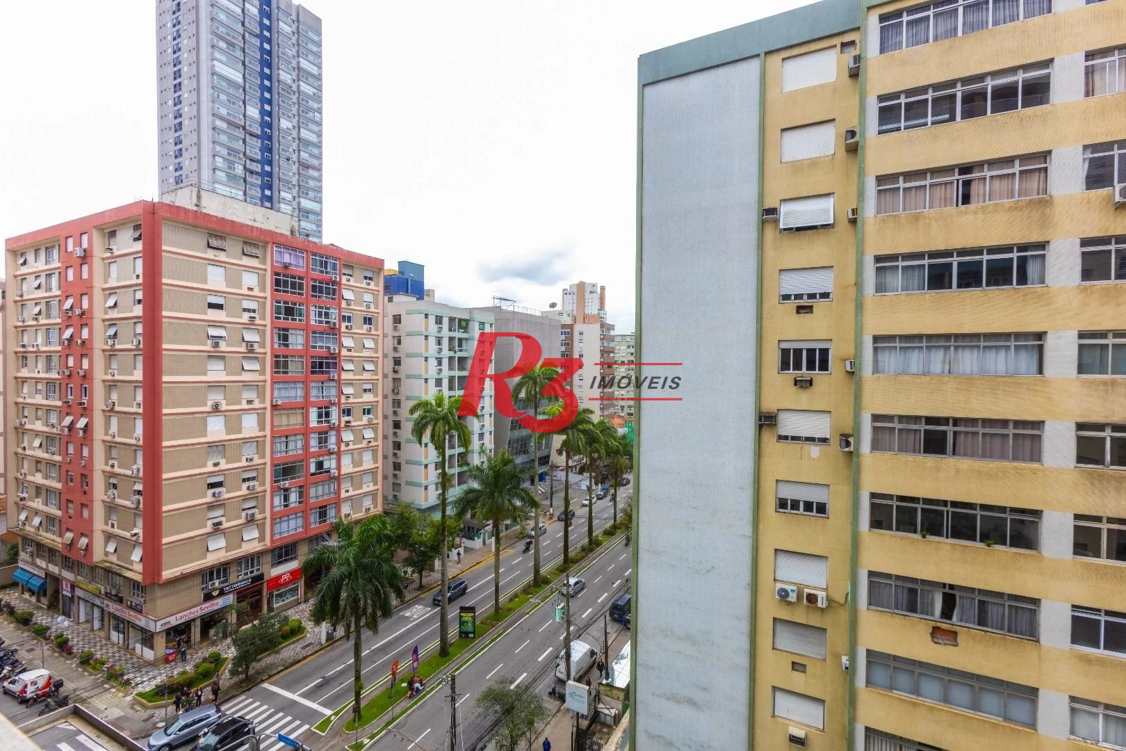 Apartamento com 2 dormitórios para alugar, 75 m² por R$ 4.000,00/mês - Gonzaga - Santos/SP