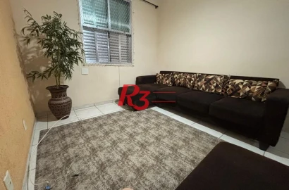 Apartamento com 1 dormitório à venda, 53 m² por R$ 290.000,00 - José Menino - Santos/SP