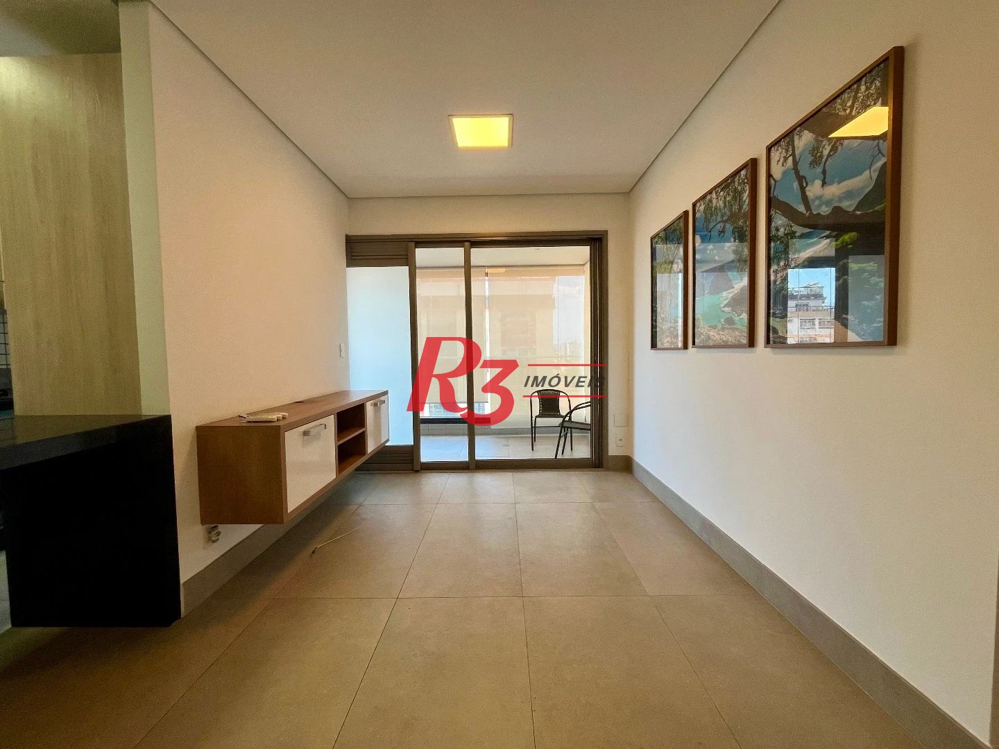 Apartamento com 1 dormitório à venda, 65 m² por R$ 1.150.000,00 - Aparecida - Santos/SP