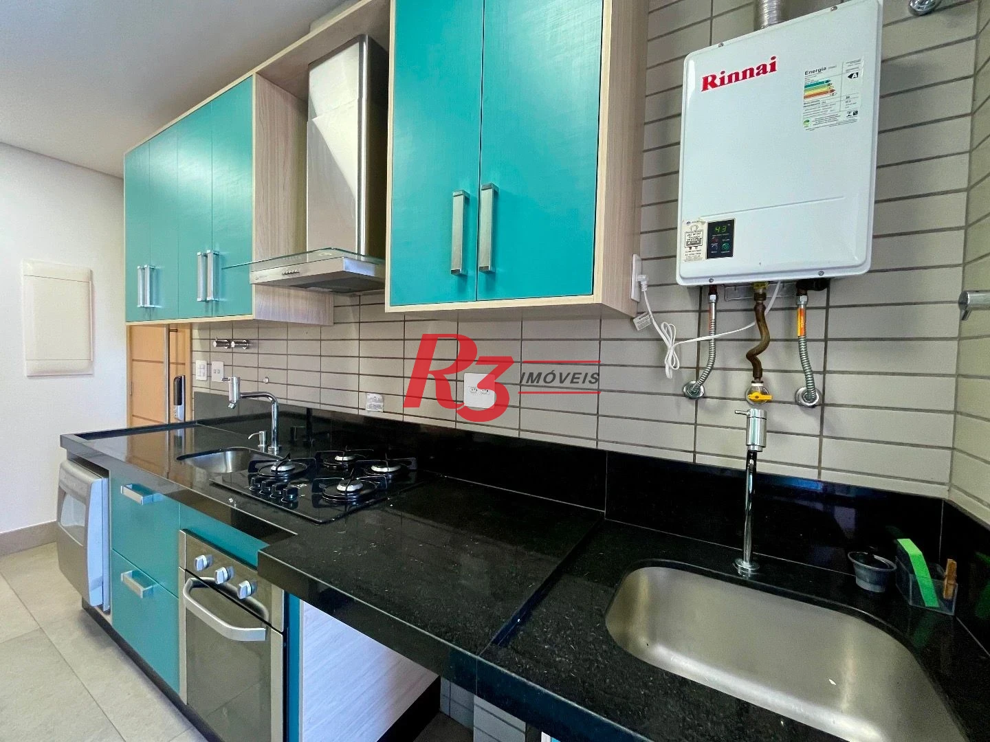 Apartamento com 1 dormitório à venda, 65 m² por R$ 1.150.000,00 - Aparecida - Santos/SP