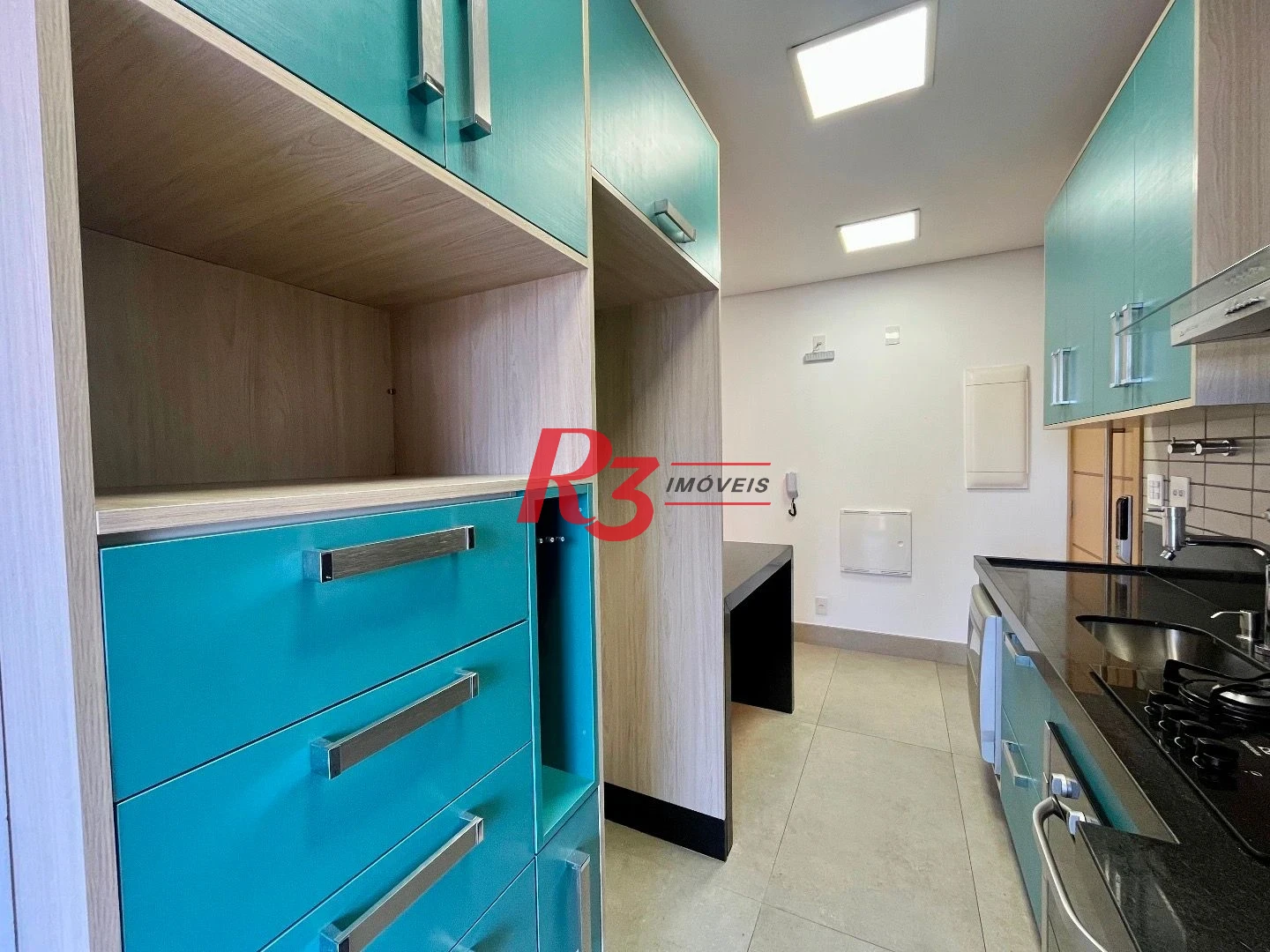 Apartamento com 1 dormitório à venda, 65 m² por R$ 1.150.000,00 - Aparecida - Santos/SP
