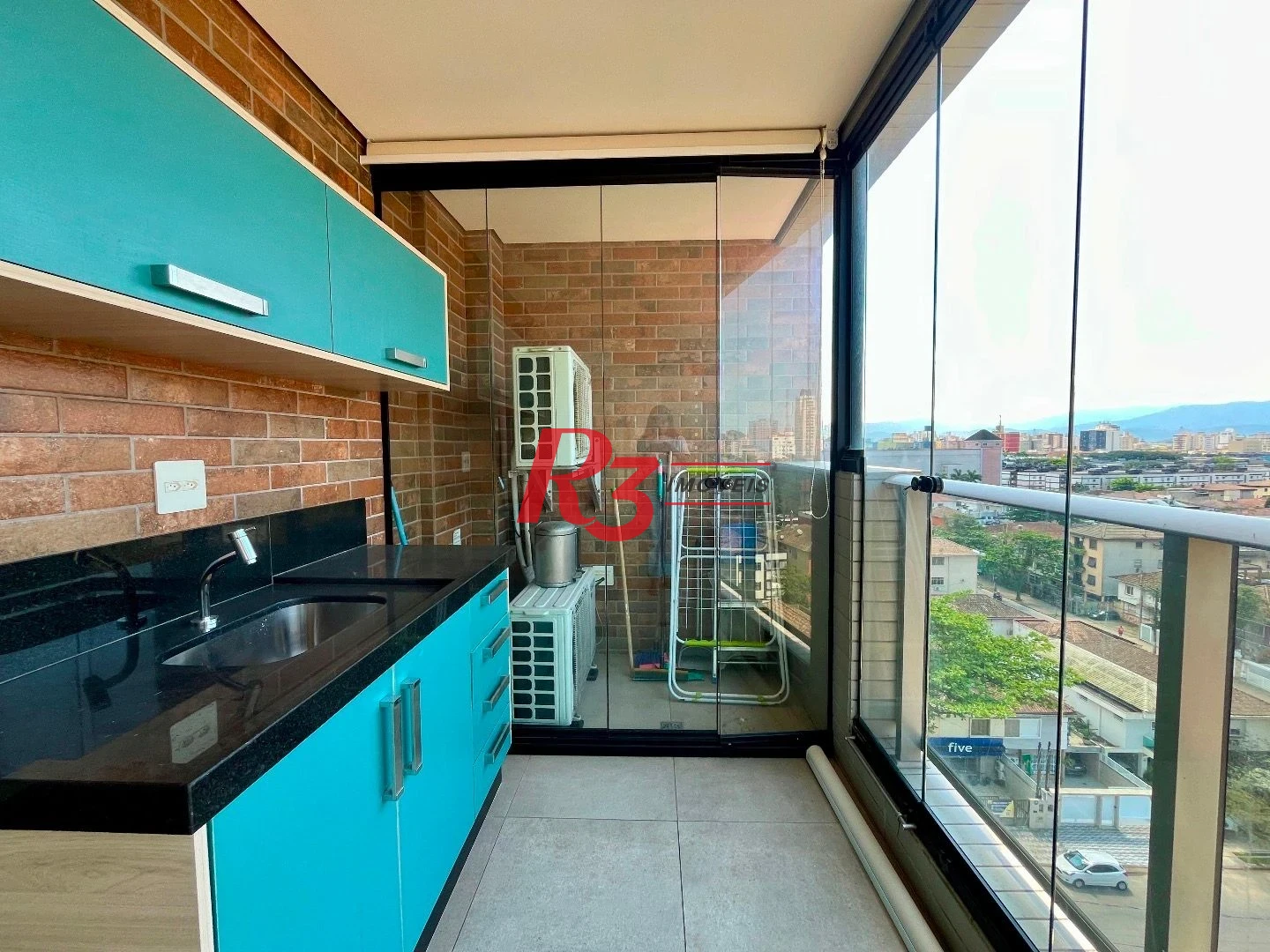Apartamento com 1 dormitório à venda, 65 m² por R$ 1.150.000,00 - Aparecida - Santos/SP