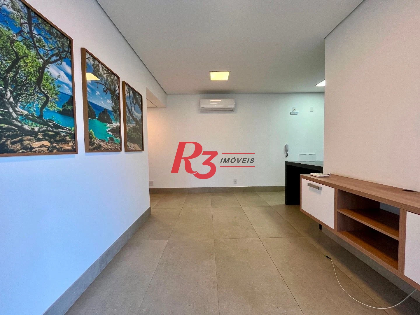 Apartamento com 1 dormitório à venda, 65 m² por R$ 1.150.000,00 - Aparecida - Santos/SP