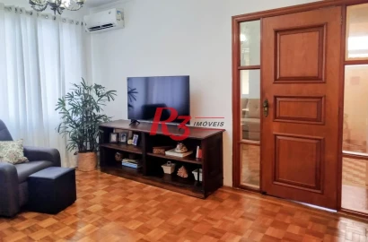 Apartamento com 2 dormitórios à venda, 102 m² por R$ 460.000,00 - Marapé - Santos/SP