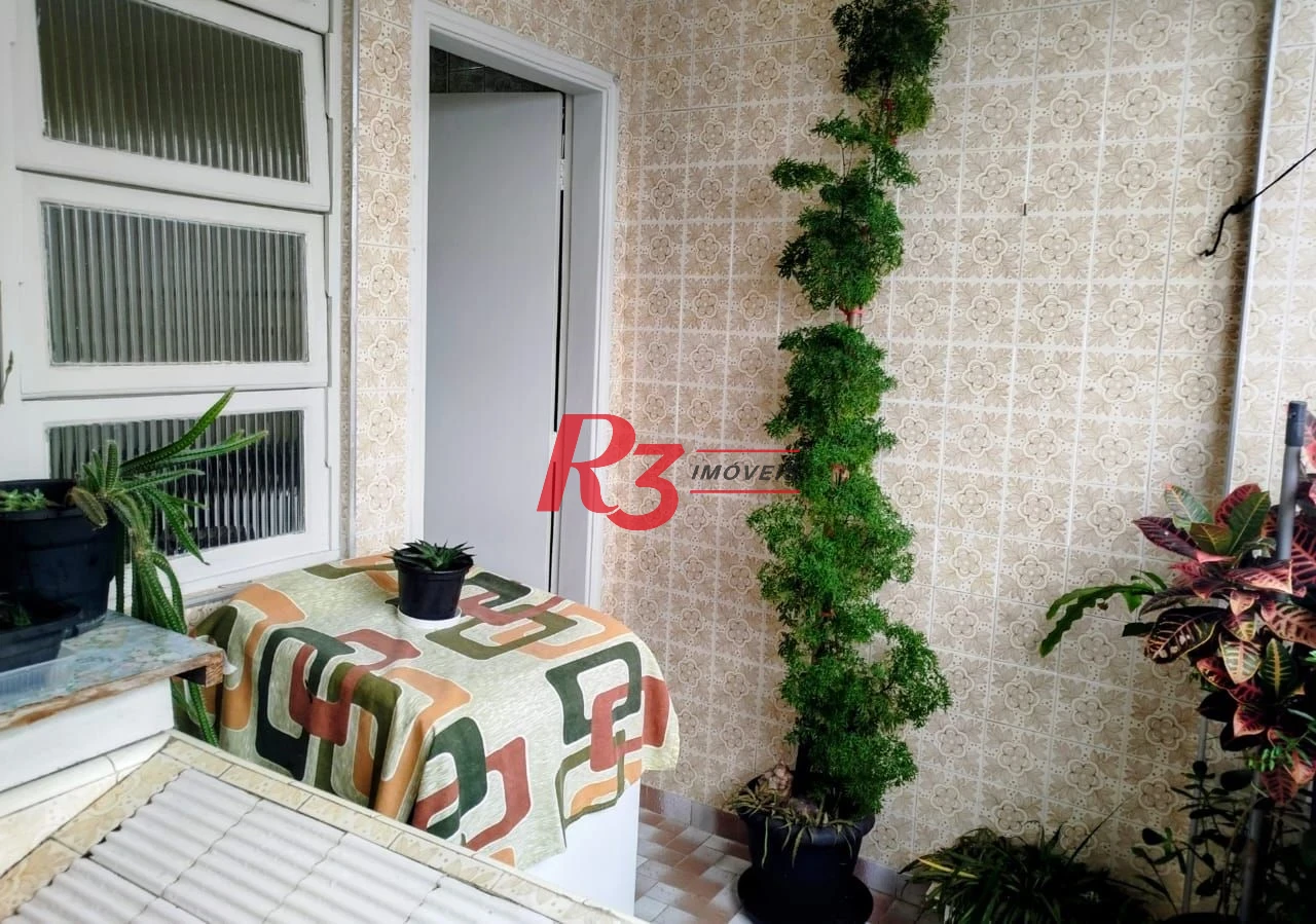 Apartamento com 2 dormitórios à venda, 102 m² por R$ 460.000,00 - Marapé - Santos/SP
