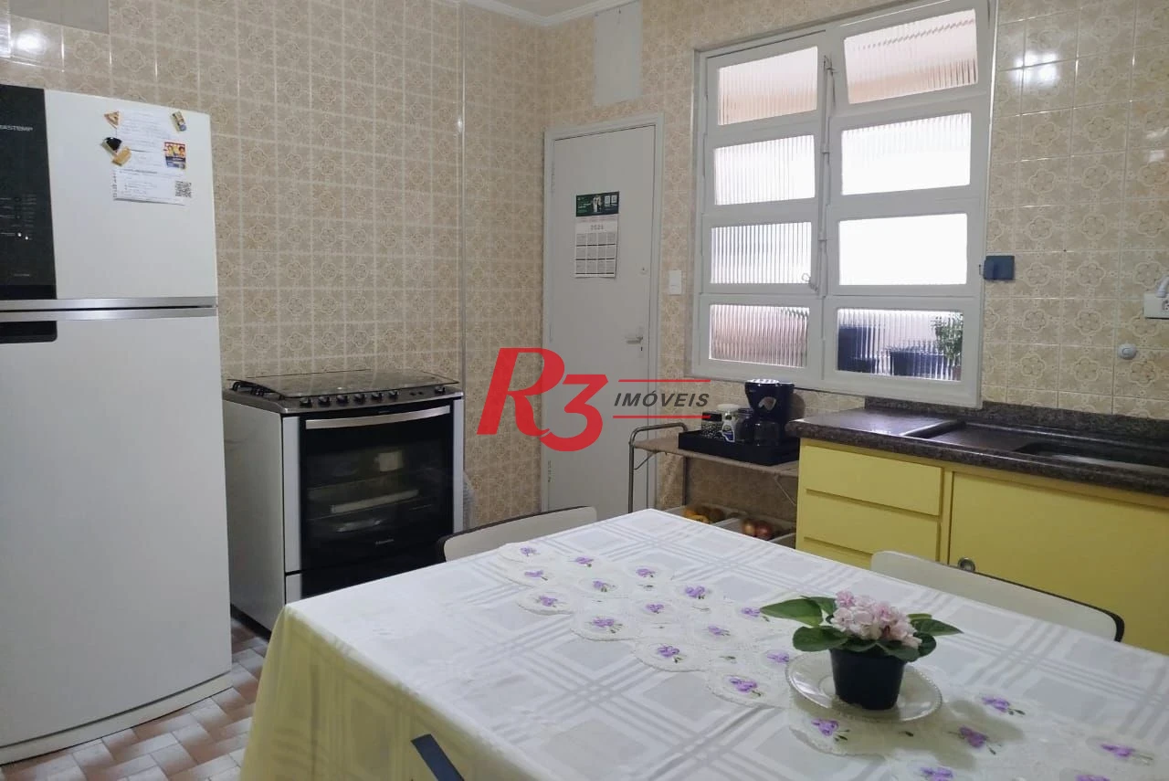 Apartamento com 2 dormitórios à venda, 102 m² por R$ 460.000,00 - Marapé - Santos/SP